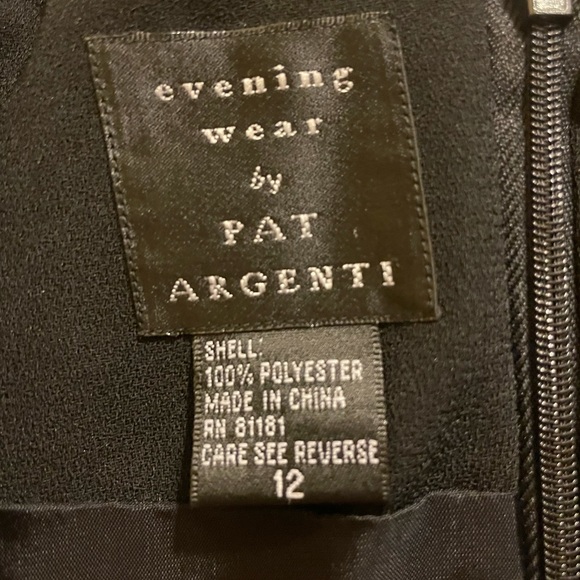Evening Wear by Pat Argenti Black Cocktail Dress - Picture 3 of 5